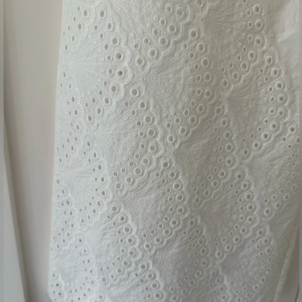 LOULOU STUDIO NWT Dulche Broderie Anglaise Pants M Medium - Picture 4 of 11